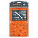 Juego desarmadores de joyero, punta intercambiable,42pzas