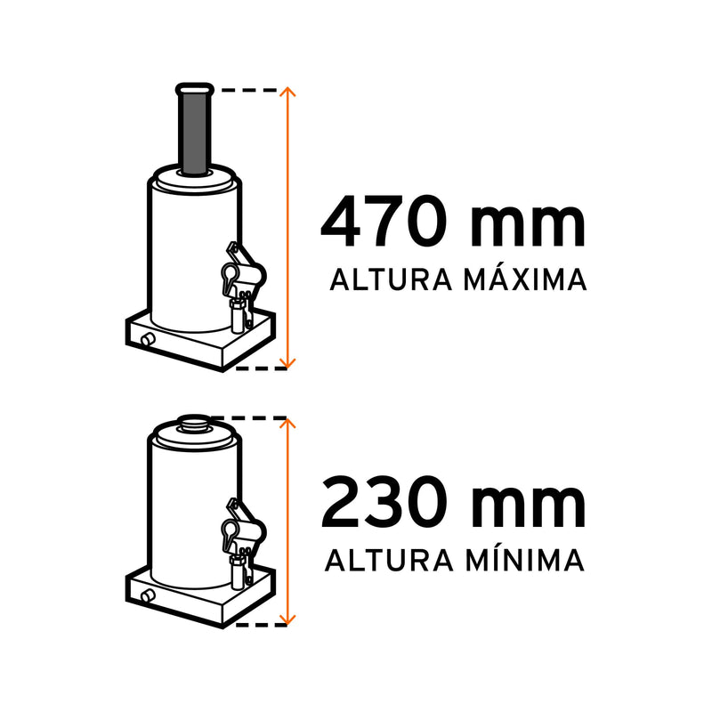 Gato de botella, 8 tons