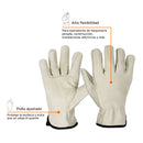 Guantes de piel de cerdo, tipo operador