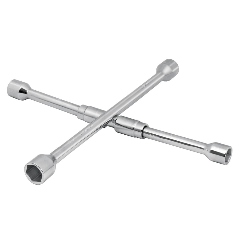 Llave de cruz para auto, 14', plegable