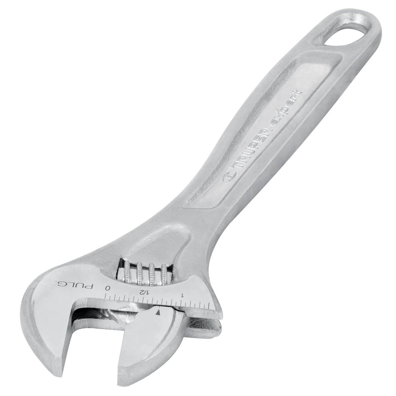 Llave ajustable (perico) profesional, cromado 8', Expert