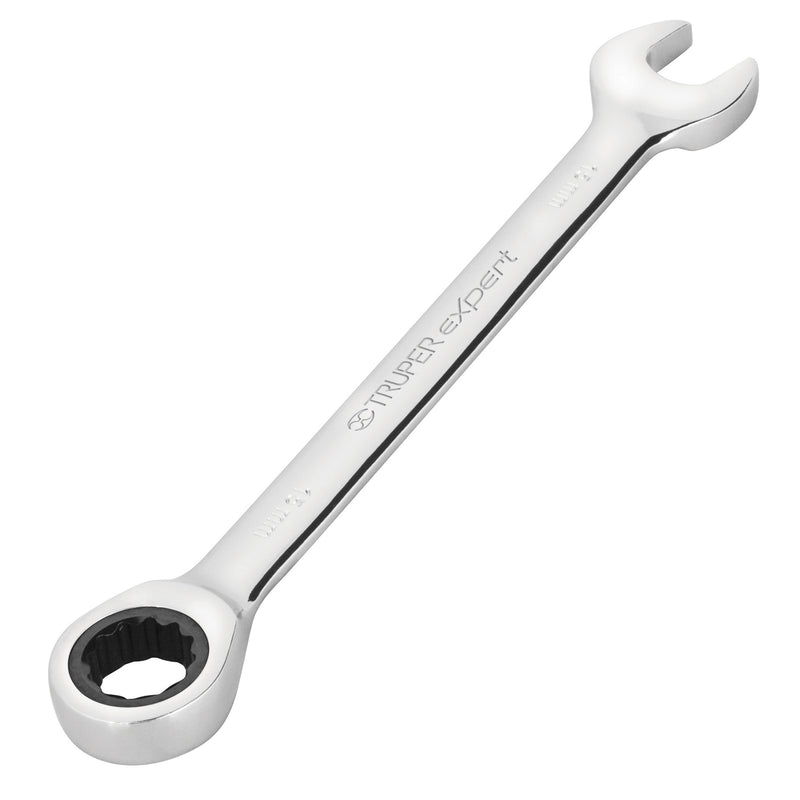 Llave combinada con matraca, 14 x 186 mm, Truper Expert