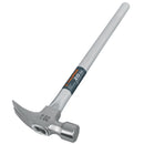 Martillo uña recta 20 oz, mango tubular, boca fresada