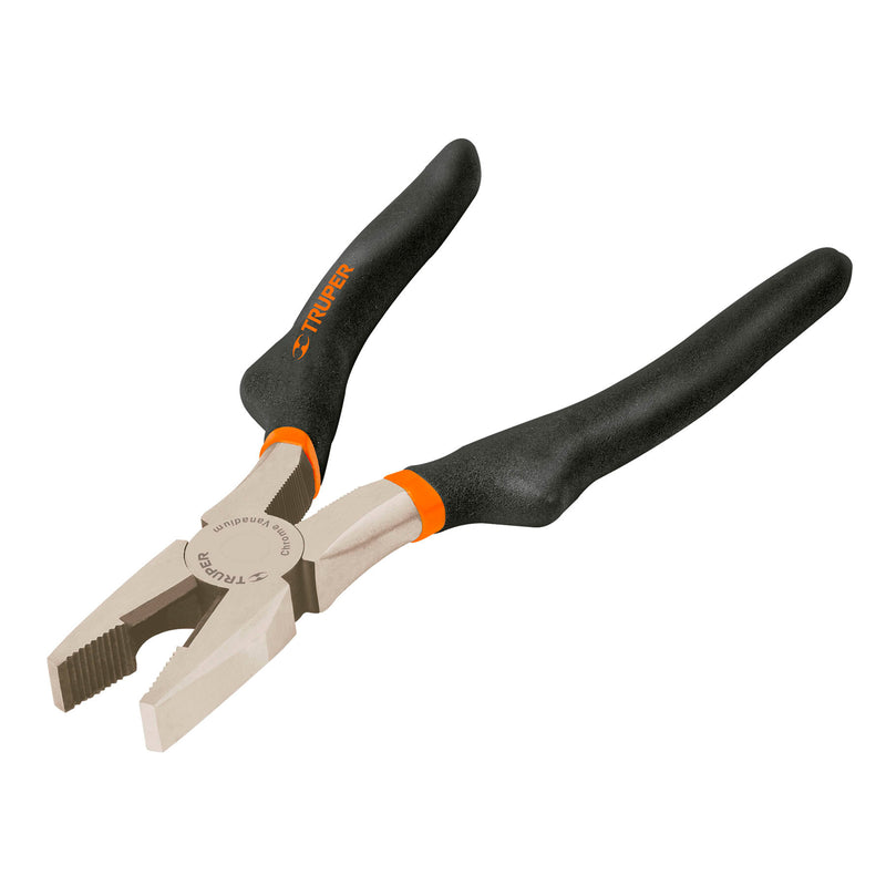 Pinza para electricista 7', mango de vinil