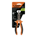 Pinza punta curva 6', mango comfort grip