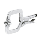 Pinza de presión tipo 'C' de 6', con mordaza autoajustable