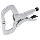 Pinza de presión tipo 'C' de 6', con mordaza fija