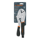 Pinza de presión 10', mordaza recta, mango de vinil