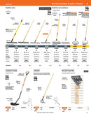 Rastrillo reforzado, 16 dientes, mango 60' fibra de vidrio