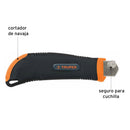 Cutter con grip, cuchilla de 25 mm