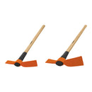 Talacho-hacha 2.5 lbs mango de madera