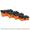Caja para herramienta, amplia de 22', color naranja