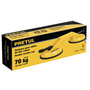 Ventosa de plástico para vidrio, 2 copas de succión, Pretul