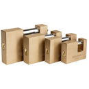 Candado antipalanca, 50mm, cuerpo de latón llave tradicional