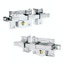 Cerradura de barra fija, izquierda