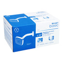 Regadera cuadrada, ABS, 3-3/4', con brazo, Basic