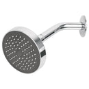 Regadera redonda, ABS, 4-1/4', con brazo, Basic