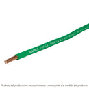Cable THHW-LS, 12 AWG, color verde rollo 100 m
