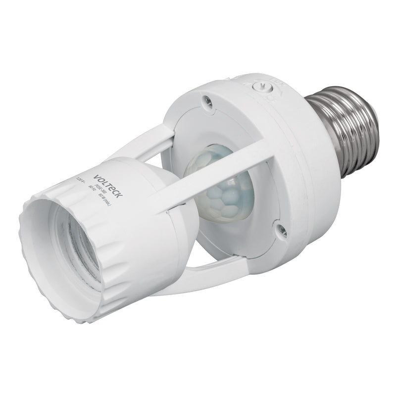 Portalámpara con sensor de movimiento 360°