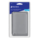 Placa 1 ventana para intemperie, metálica, Classic