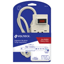 Multicontacto uso rudo, 8 entradas, supresor, 110 joules