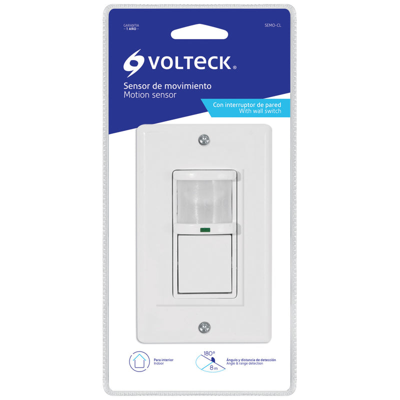 Sensor de movimiento, línea Classic, Volteck