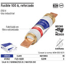 Fusible 100 A, reforzado, Volteck