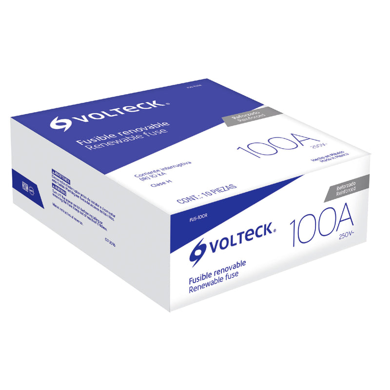 Fusible 100 A, reforzado, Volteck
