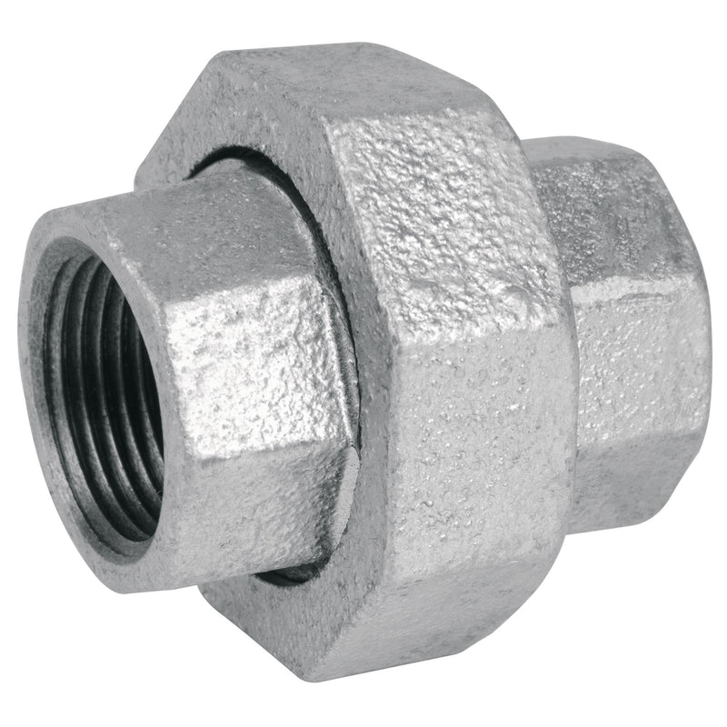 Tuerca unión, acero galvanizado, 1-1/2'