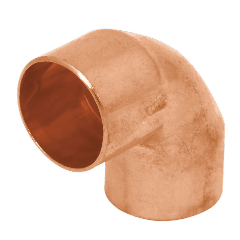 Codo 90° de cobre 2'