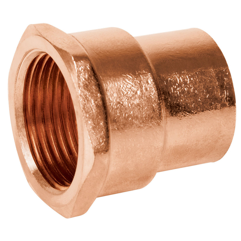 Conector de cobre, rosca interior 2'