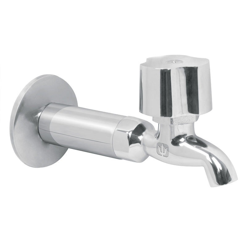 Llave para fregadero con niple y chapetón, Basic
