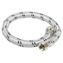 Manguera de hule, 3/4', 80 cm, acero, usos generales