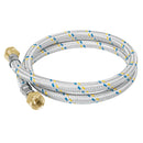 Manguera de hule, 400 cm, revestida de aluminio