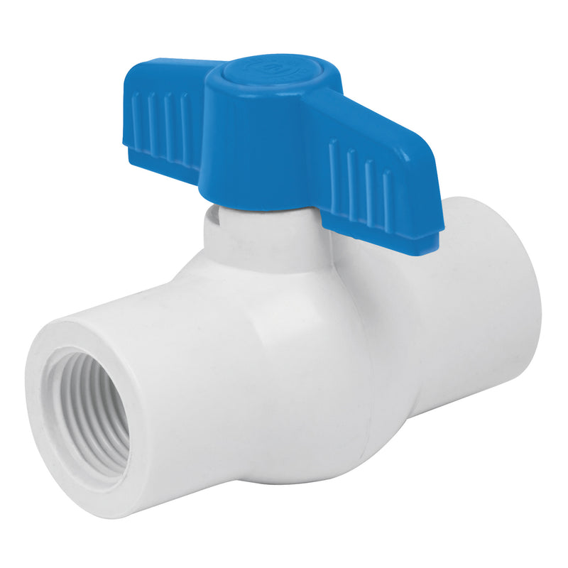 Válvula esfera de pvc, 2', roscable