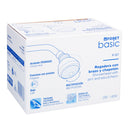 Regadera redonda, cabeza ABS, 3', Basic
