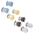 Juego de 2 manerales de acrilico regadera azul, Basic