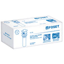 Contra p/lavabo con rebosadero, tipo moneda, cromo, 1-1/4'