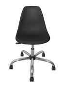 Silla multiusos,  respaldo y asiento en polipropileno, mecanismo fijo,  de altura ajustable. Dimensiones:ancho t. 47 cm, profundidad 55 cm, altura 86 cm. Disponible en rojo, naranja, amarillo, verde, azul r., blanco, gris, negro.