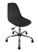 Silla multiusos,  respaldo y asiento en polipropileno, mecanismo fijo,  de altura ajustable. Dimensiones:ancho t. 47 cm, profundidad 55 cm, altura 86 cm. Disponible en rojo, naranja, amarillo, verde, azul r., blanco, gris, negro.